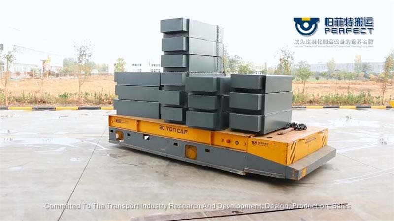 <h3>120 ton battery operated transfer trolley for die plant cargo </h3>
